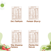 Curry Delights & Sweet Sensation - Nutrition facts